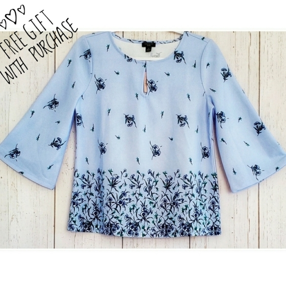 ᴀɴɴ ᴛᴀʏʟᴏʀ ғʟᴏᴡᴇʀ ᴘʀɪɴᴛ ᴛᴏᴘ - Picture 2 of 6